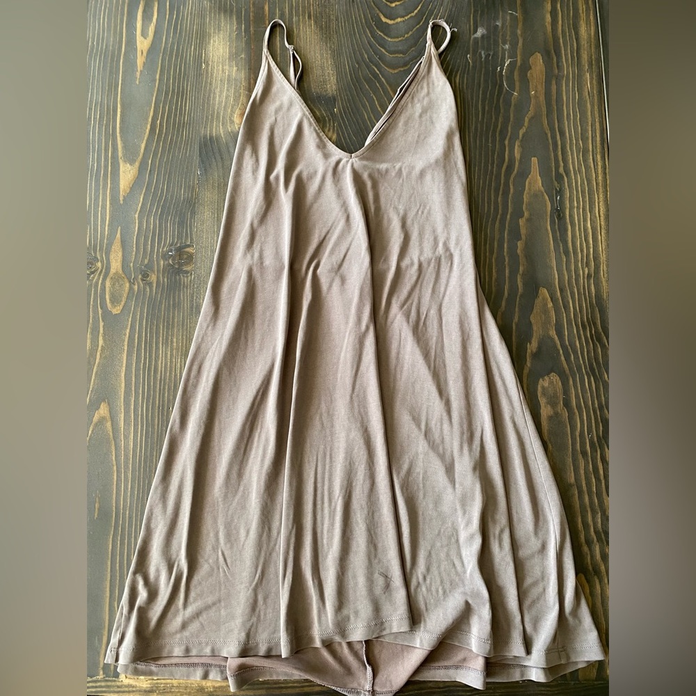 Cross back dress